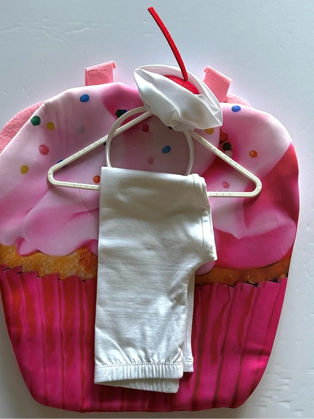 Dress Up America Pink Cupcake Kids Costume Tunic with Headband Small T4 (3-6)